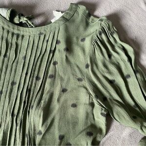 Seraphine maternity/nursing blouse